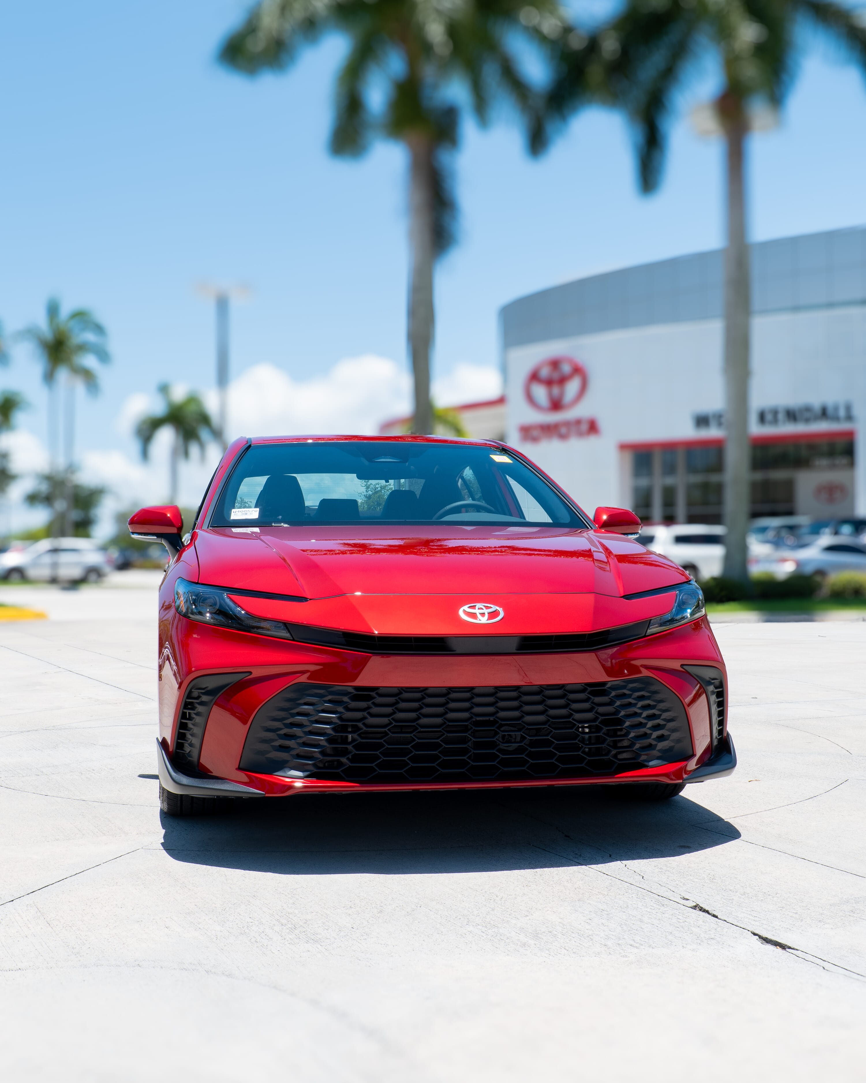 All new 2025 Toyota Camry for sale in Miami. Lease or finance a new